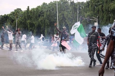 A Nigerian minister warns of the intervention of foreign ministers in anti-government protests