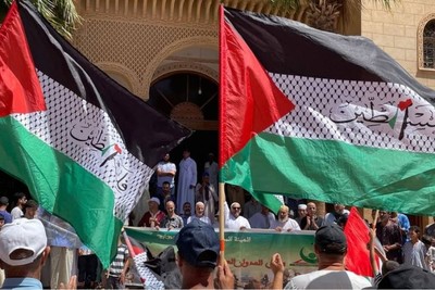 مظاهرات في المغرب واليمن والأردن تضامنا مع غزة