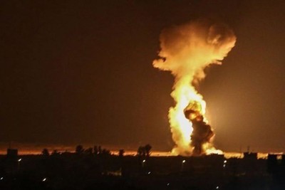 شهيدان بغارة إسرائيلية استهدفت سيارة في جنين شمالي الضفة