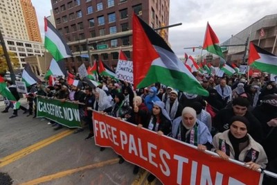Suppression of student protests in support of Palestine continues in America