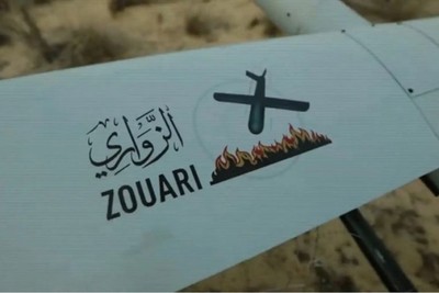القسام تستهدف محور "نتساريم" بطائرة "زواري" انتحارية