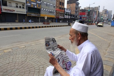 Traders observe a daylong strike across Pakistan to protest rising costs and new taxes
