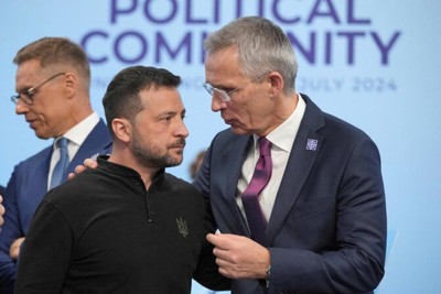 NATO Chief Backs Ukraine's Surprise Offensive in Russia's Kursk Region