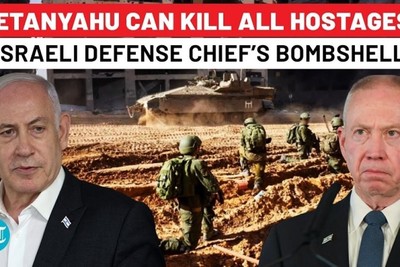 Netanyahu says, he will sacrifice the Israeli hostages but the Zionist army will remain in Philadelphia