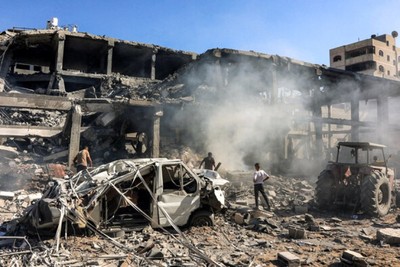 Health ministry in Hamas-run Gaza says war death toll at 40,878