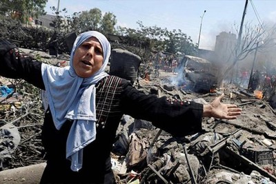 الإعلام الحكومي في غزة: مجزرة مواصي يندى لها جبين البشرية