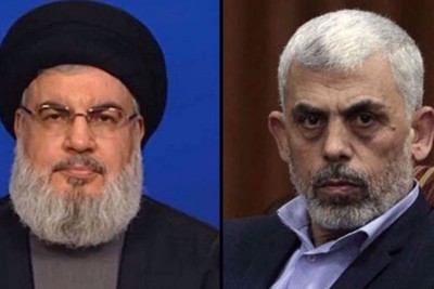 The leader of Hamas writes a letter to the leader of Hezbollah