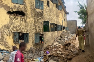 The whereabouts of 300 Nigerian prisoners who escaped after the prison collapse are unknown