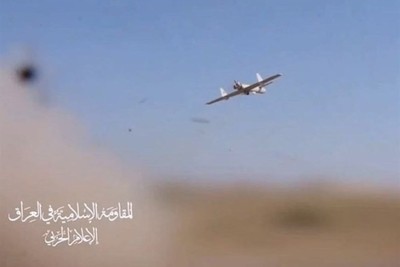 حمله پهپادی مقاومت عراق به جولان اشغالی برای سومین بار