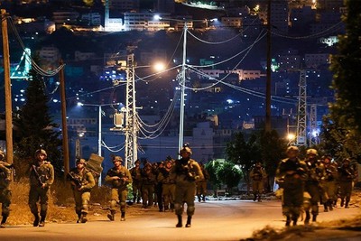 إصابة شاب فلسطيني برصاص الاحتلال خلال اقتحام مدينة نابلس