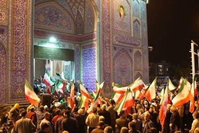 В Тегеране проходит митинг в поддержку КСИР после ракетного удара по Израилю