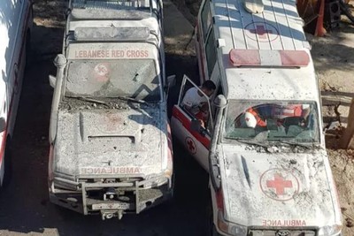 Четыре сотрудника Красного Креста пострадали при израильской атаке в Ливане