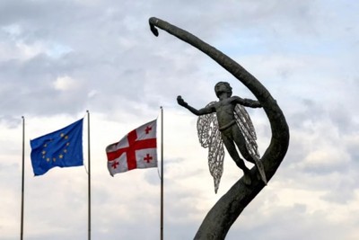 The EU actually stopped Georgia's accession process