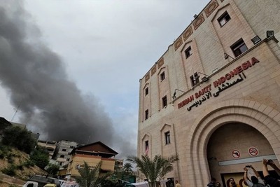 جيش الاحتلال يقصف ويحاصر المستشفى الإندونيسي شمال غزة