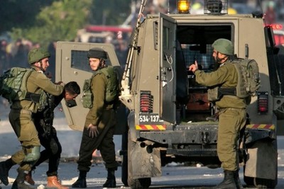 ۱۳ فلسطینی در کرانه باختری بازداشت شدند