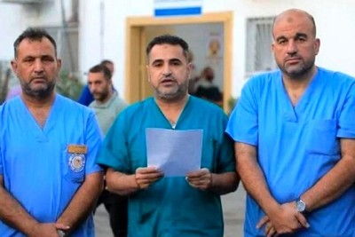 شهادت بیش از ۱۰۰۰ کادر درمانی در شمال نوار غزه