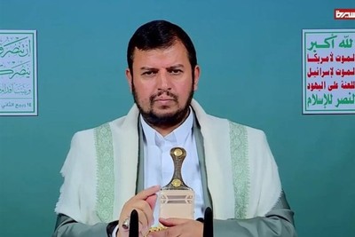 الحوثی: جبهه یمن به حمایت از محور مقاومت ادامه می‌دهد