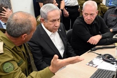 Netanyahu and Gallant have retreated to their bunkers.