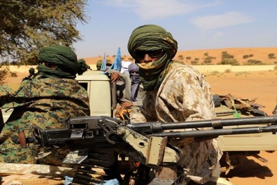 Ghana denied the existence of an armed militia camp in the north of the country