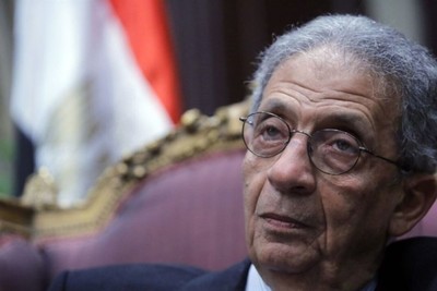 Amr Moussa Notes Danger of Israeli Expansion in Arab World