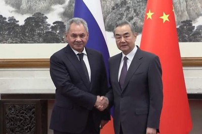 Shoigu met the Chinese foreign minister for the second time in a year
