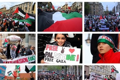 March and continue to surround the embassies of the Zionist regime and those who support it