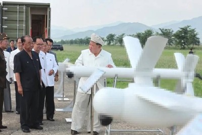 North Korea's leader ordered mass production of attack drones