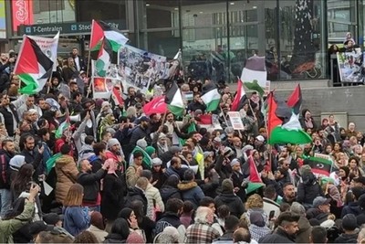 مظاهرات حول العالم لدعم غزة ولبنان والمطالبة بوقف العدوان