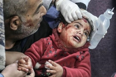 Genocide in Gaza: Israel burns refugee tents