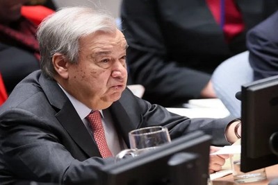 Guterres calls on Israel to stop violating resolution 1701 in southern Lebanon