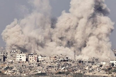 What did more than 15 months of bombing bring to Gaza?