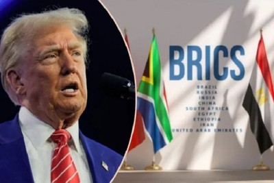 Trump threatens BRICS members with 100% tariffs if they abandon the US dollar