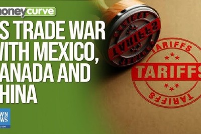 How did Canada and Mexico get into a trade war with the United States?