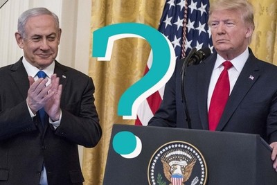 Trump's efforts to scrap the plan for the creation of an independent Palestinian state