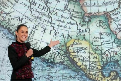 When the Gulf of Mexico disappears from the map
