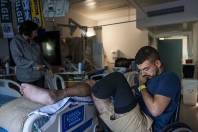 How many thousand Israeli soldiers were injured during the Gaza war