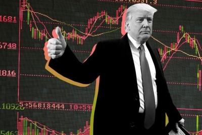 CNBC's coverage of Trump's disregard for the stock market and the continuation of the tariff war