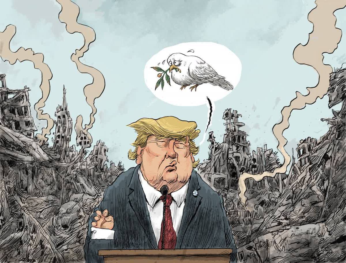 The lie of peace