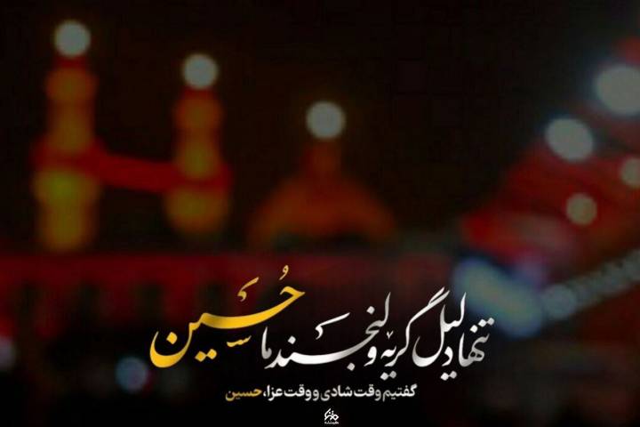 تنها دلیل گریه و لبخند ما، حسین(ع)
