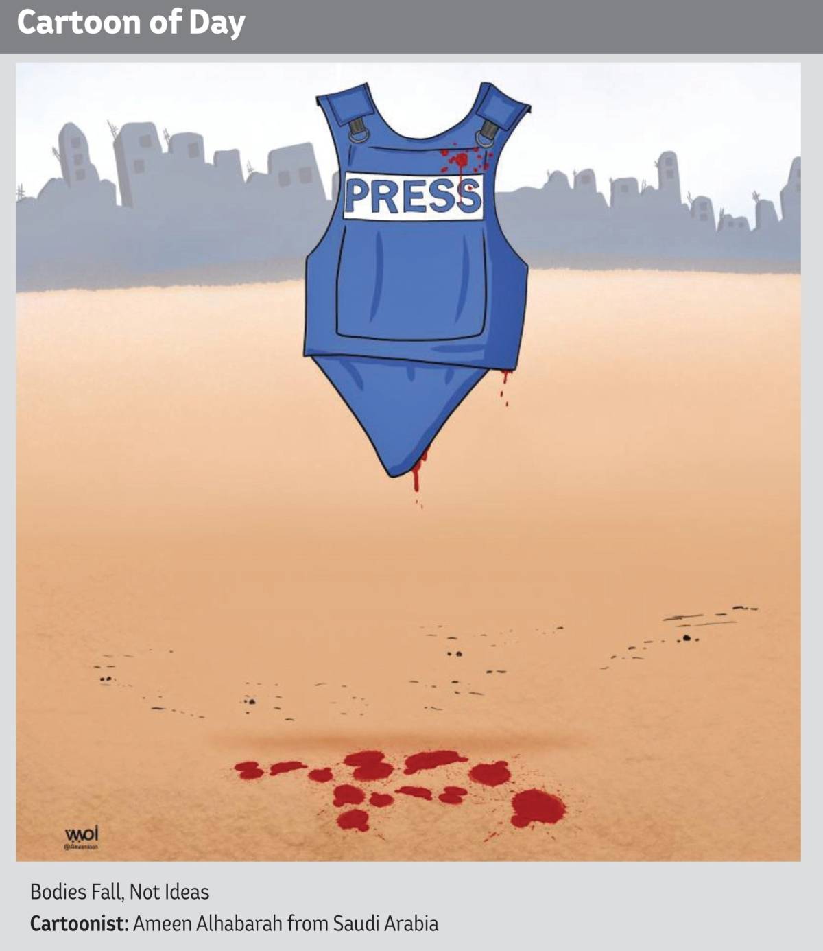 Bodies Fall, Not Ideas!