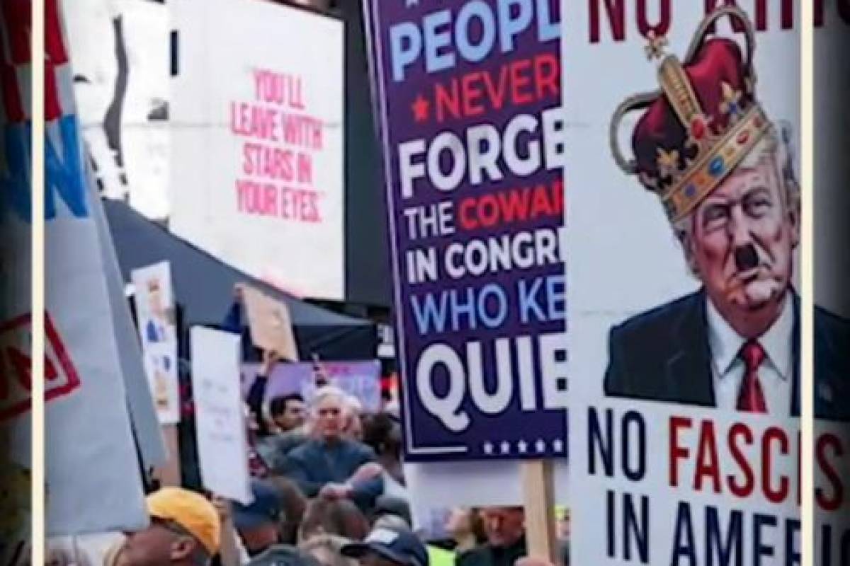 Still a King: Trump Ignores Public Opinion amid U.S. Protests