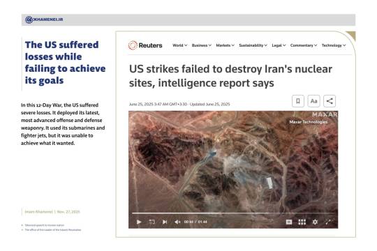 The US suffered losses while failing to achieve its goals