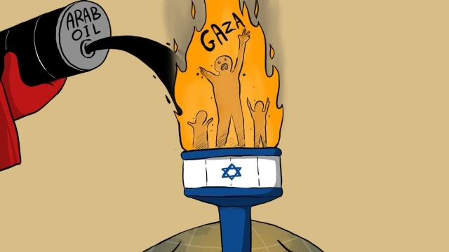 نفت روی آتش غزه