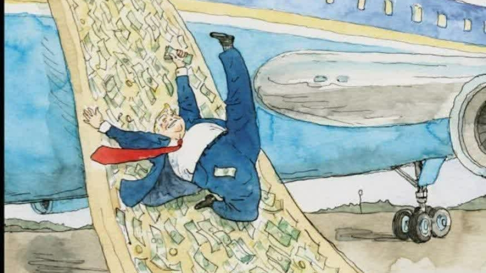 مجموعه گرافیک :  سفر ترامپ به خلیج فارس