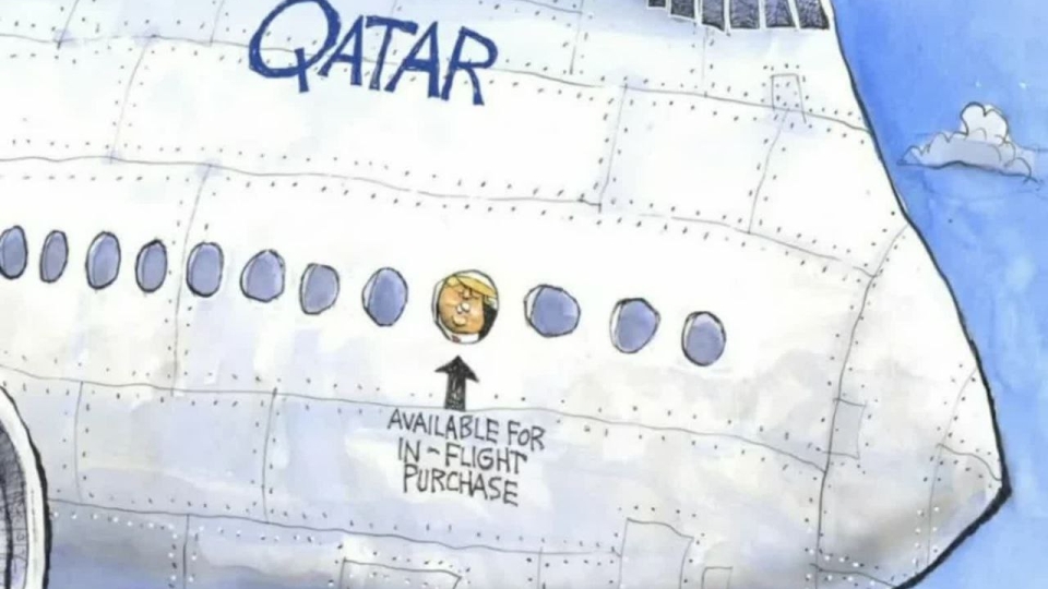 مجموعه گرافیک :  سفر ترامپ به خلیج فارس