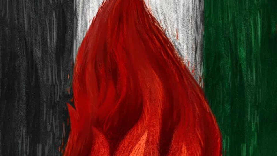 Palestinian children are burning in silence