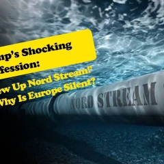 Trump’s Shocking Confession: ‘We Blew Up Nord Stream!’ – Why Is Europe Silent?