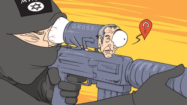 گروسی، دوربین ترور