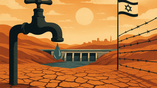 Водная колонизация сионистского режима