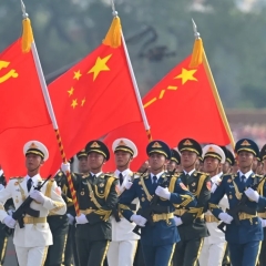 رژه‌ی چین؛اتحاد حیرت انگیز شرق در برابر غرب